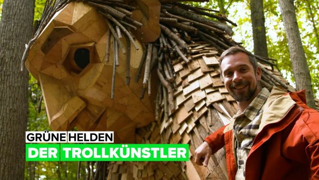 Grüne Helden: der Trollkünstler