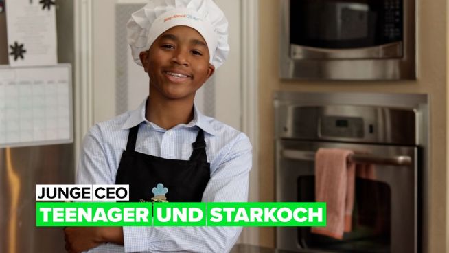 Junge CEO: Kind und gleichzeitig Starkoch